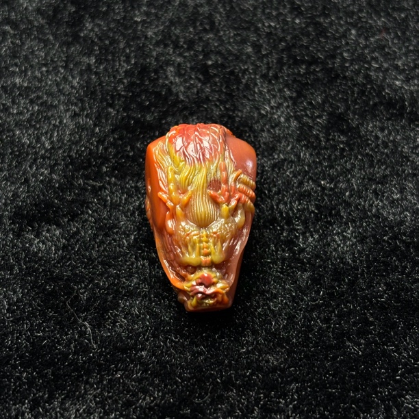 精工细琢包浆龙三通15➕