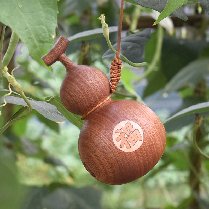 山舍｜葫芦木鱼敲 静心解压神器 送朋友礼品可爱木鱼礼物福禄挂饰