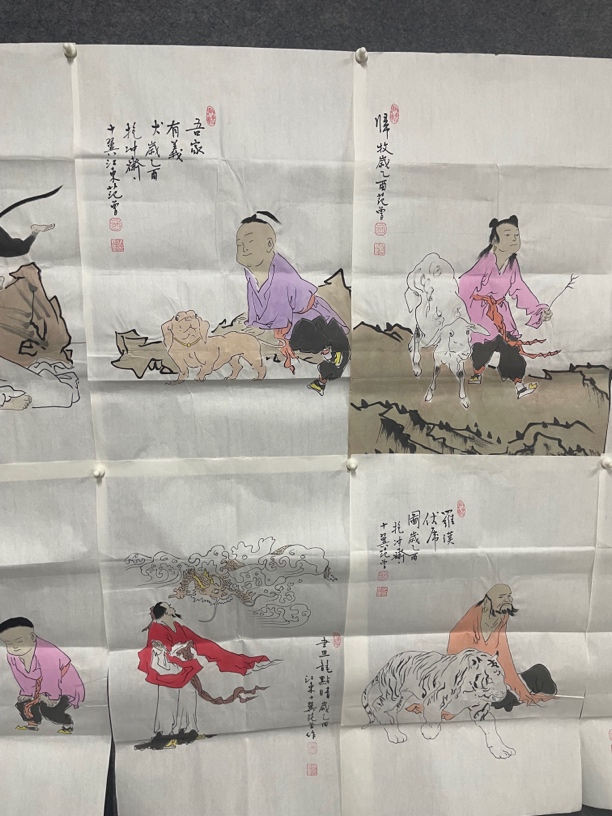 宣纸手绘精品国画