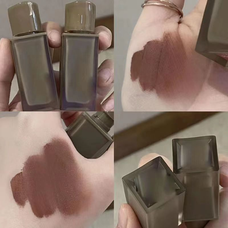 卡姿兰裸感暖茶~黄黑皮显白原生裸色唇泥满杏满栗丝绒雾面哑防风