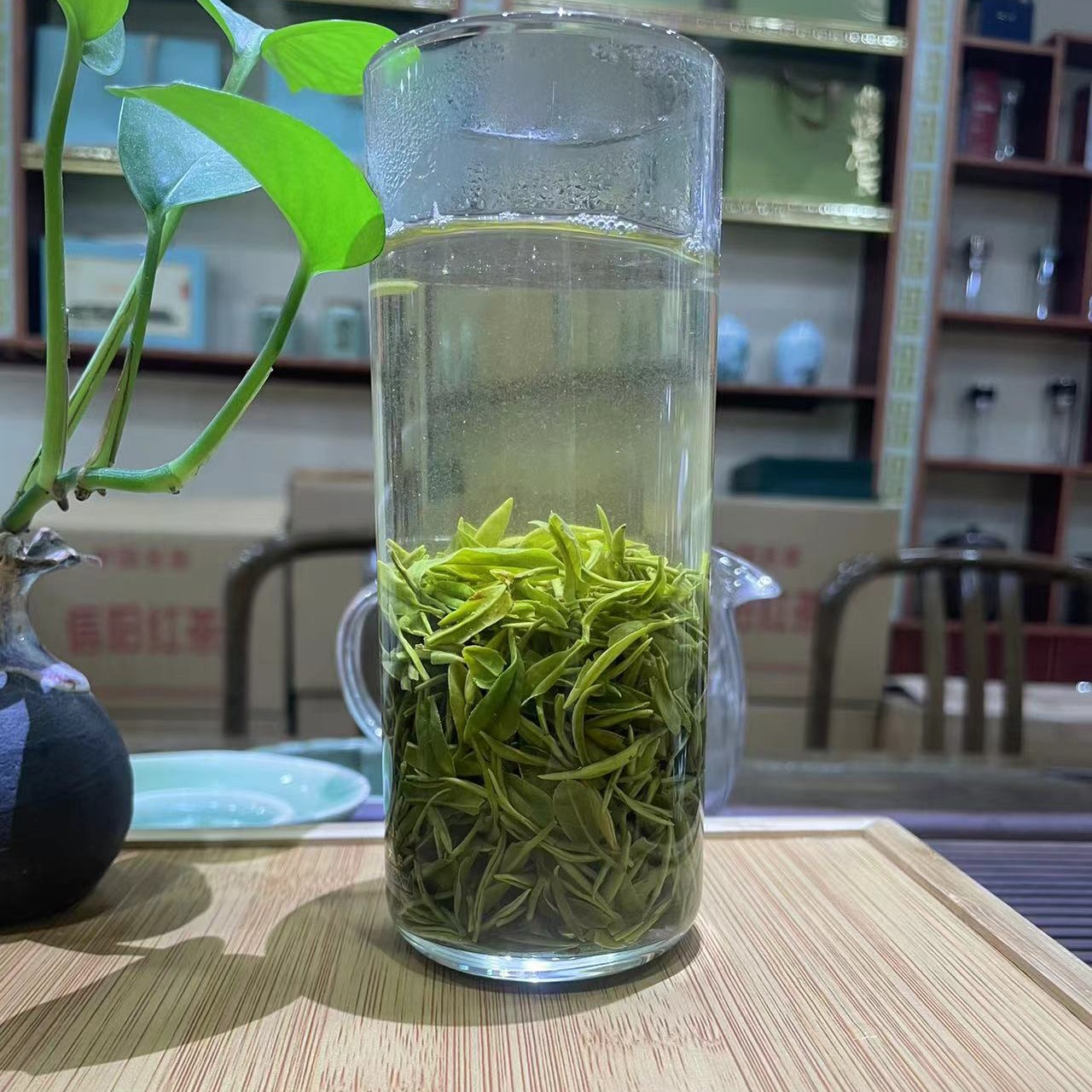 春昇韵鲜嫩信阳毛尖2025新茶雨前手工芽叶野茶清香高山绿茶4月6日