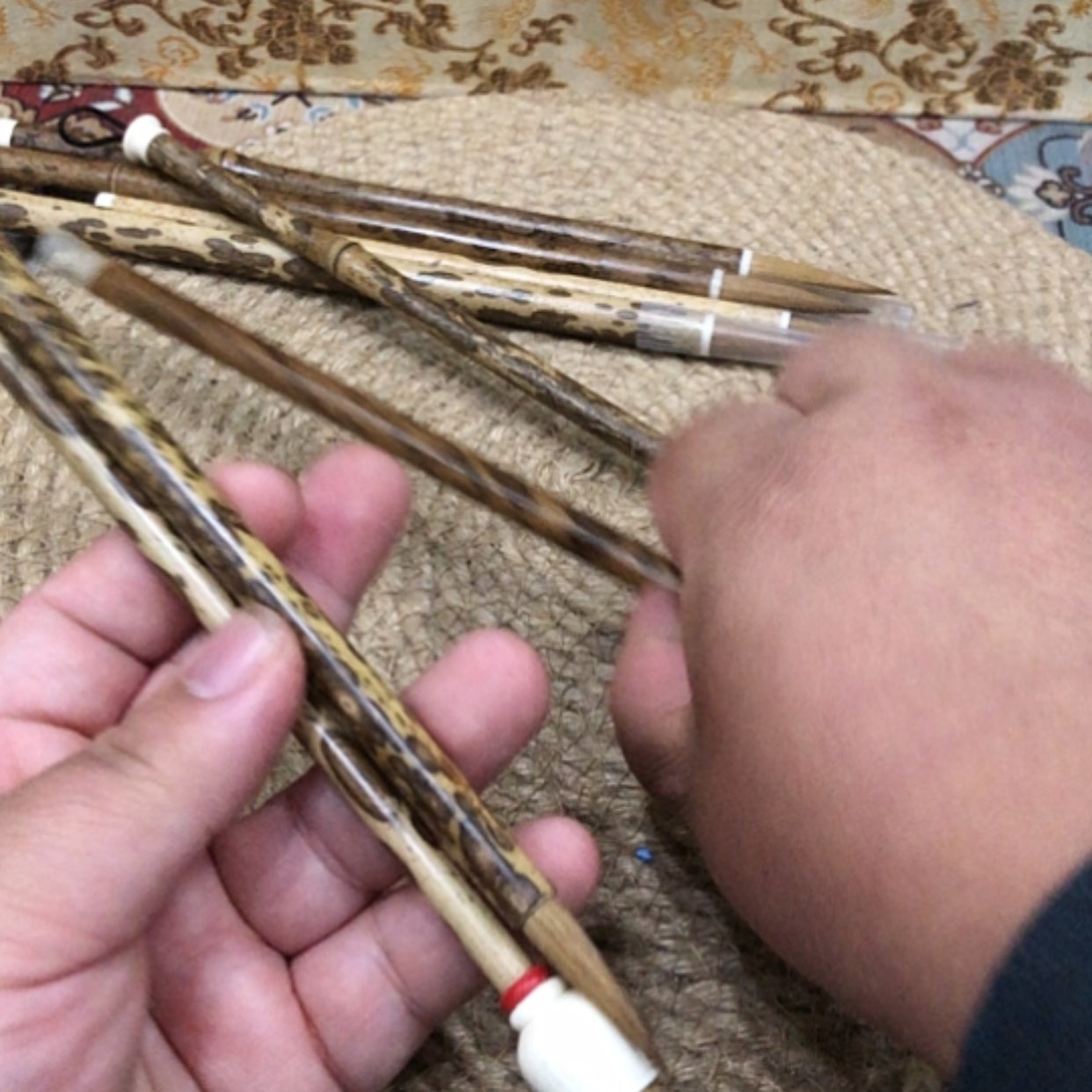 【闪购商品】纯狼毫核雕