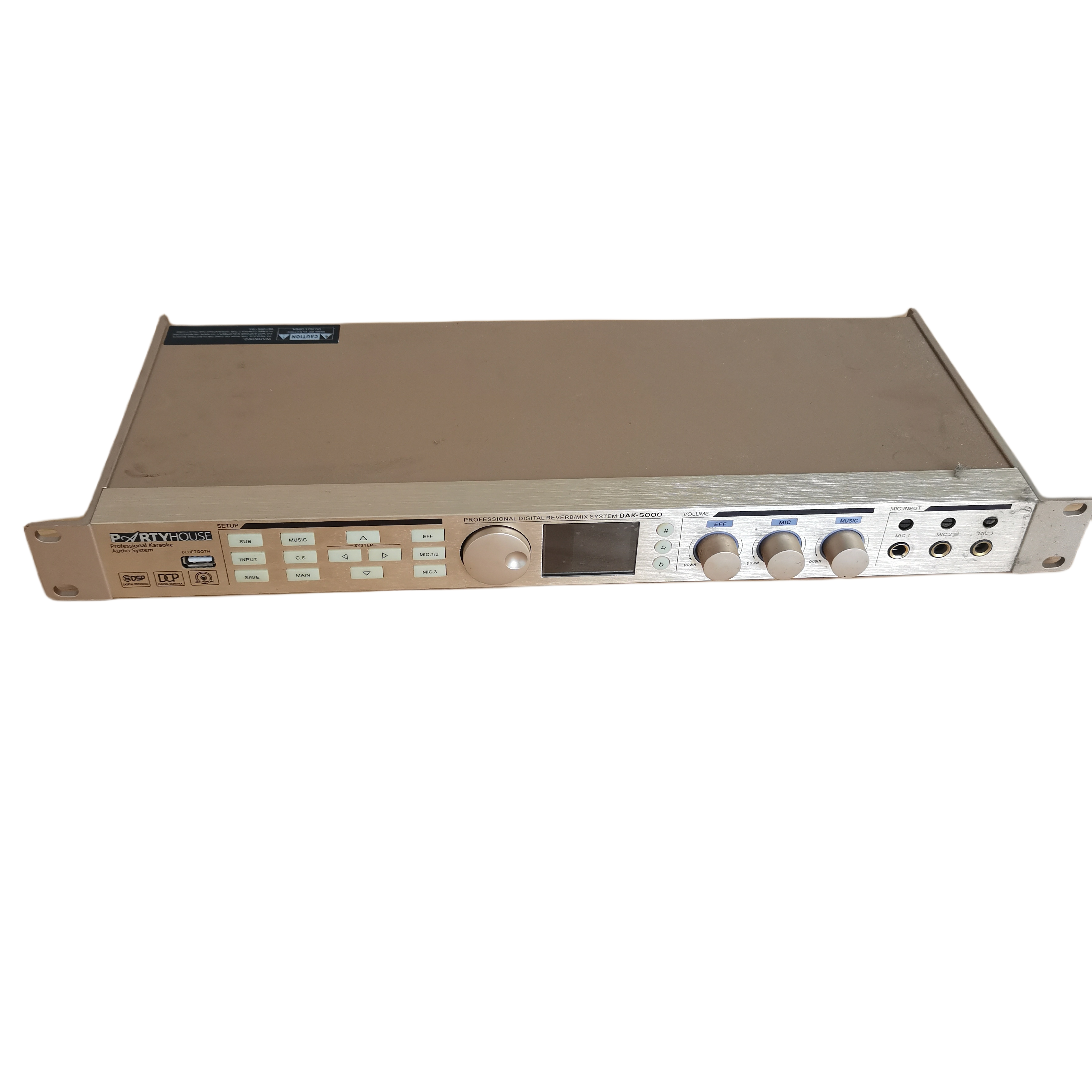80新  派对屋高端系列效果器DAK5000，原装正品无修，不包邮