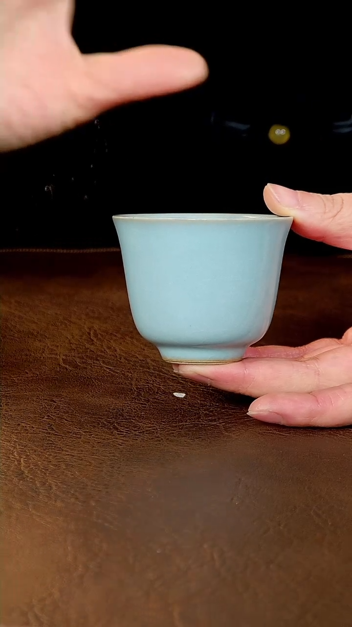 【闪购商品】陶瓷【特】汝瓷铃铛杯