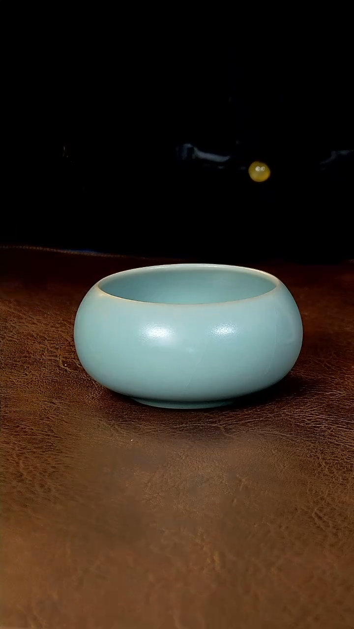 【闪购商品】陶瓷203 仿古釉汝瓷禅定杯 无款