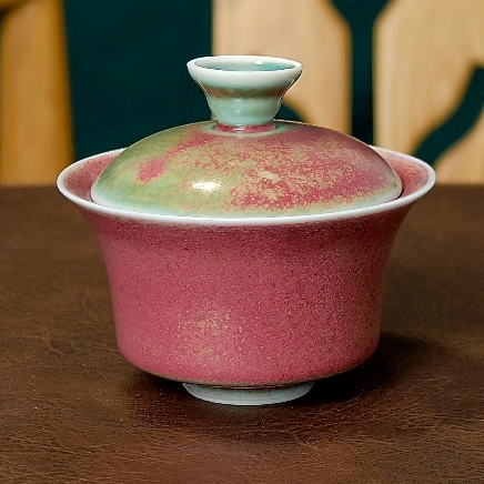 【福袋】钧瓷窑变二才盖碗