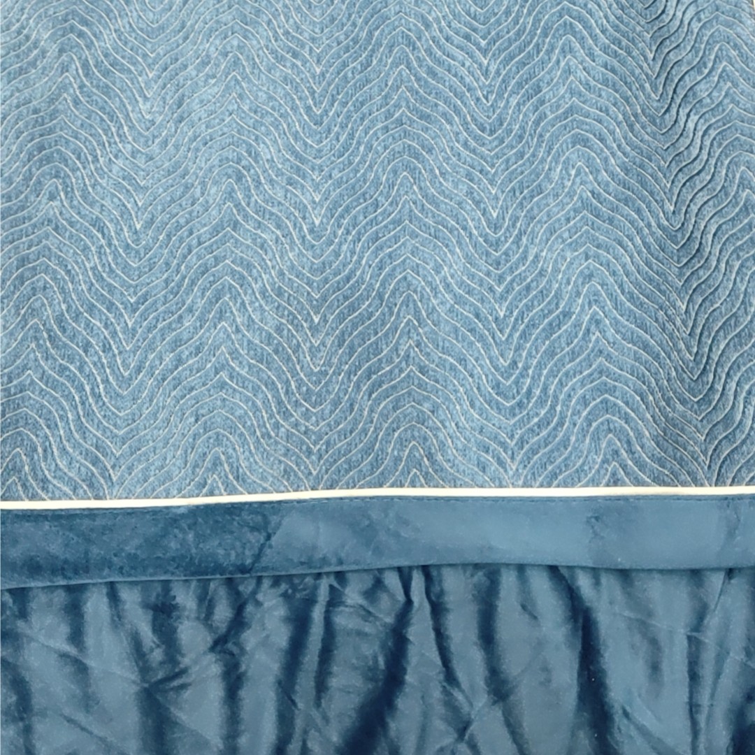 成套沙发垫    条纹  蓝