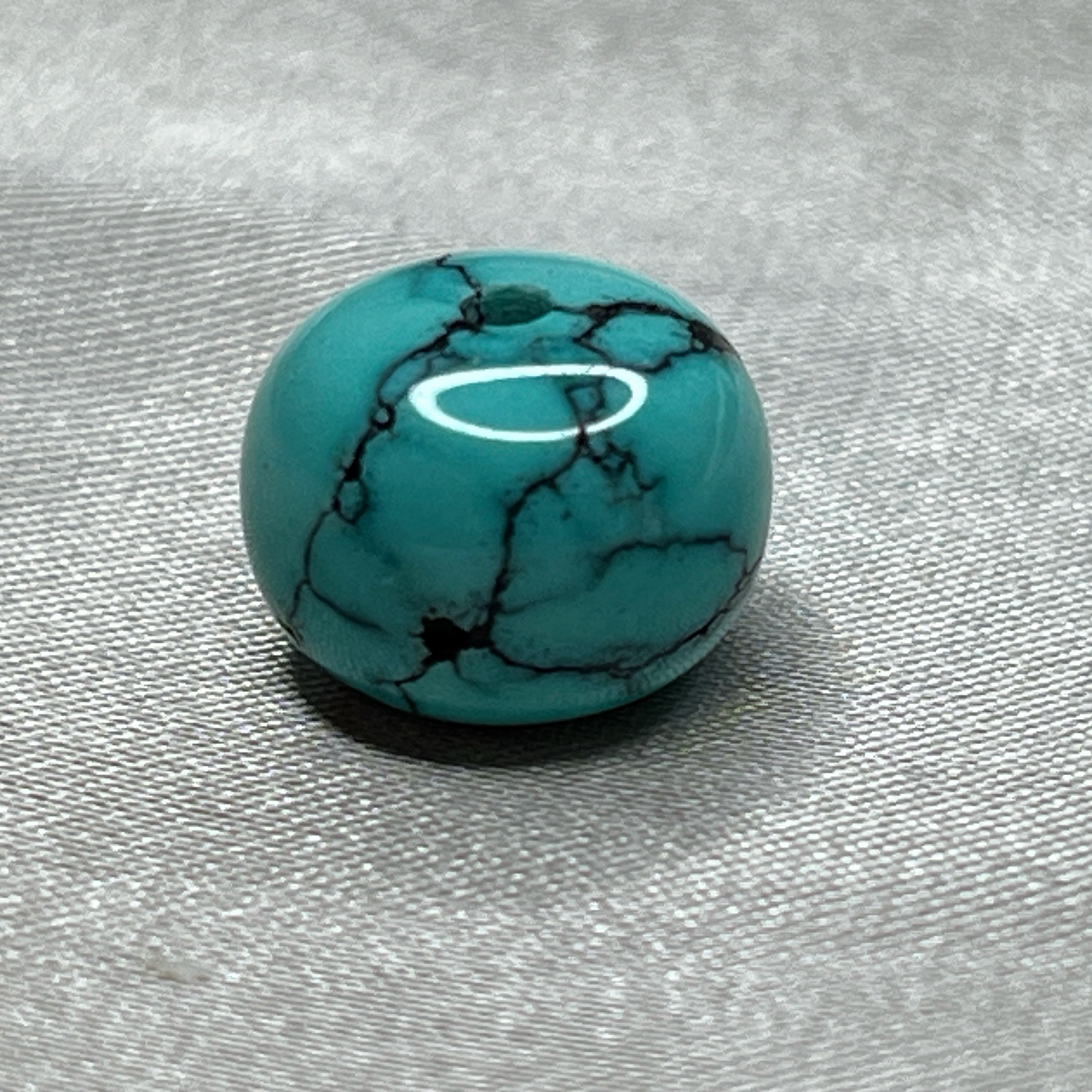 松石老型，尺寸11.7x8.6mm重2克