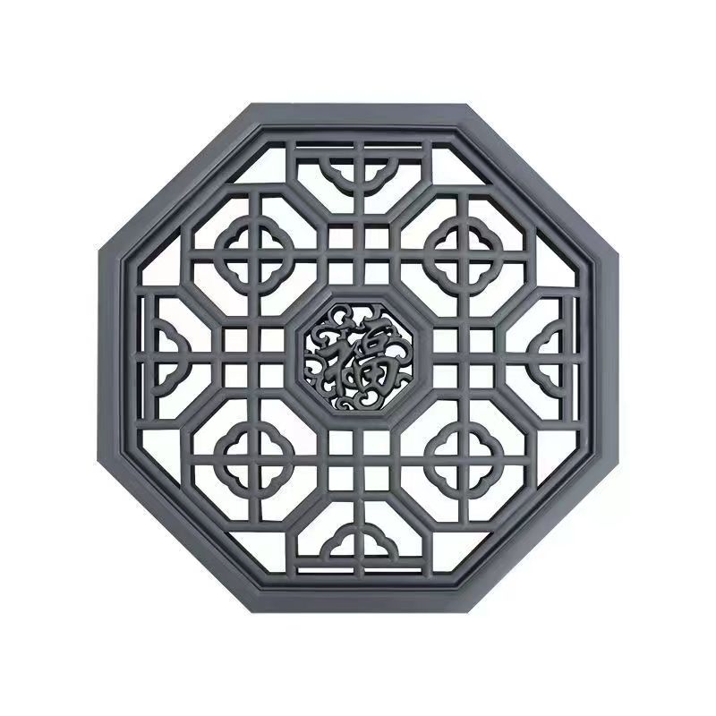 仿古八角镂空窗花70公分