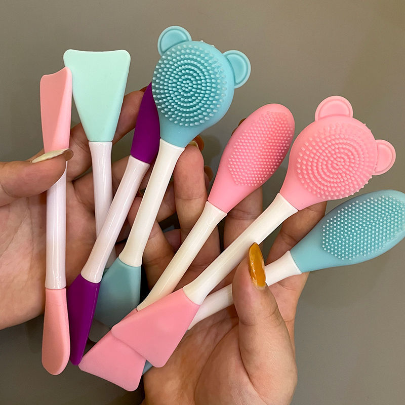 刷脸刷子多种选择洗脸刷洁面刷子硅胶涂抹面膜刷洗鼻刷软硅胶泥膜