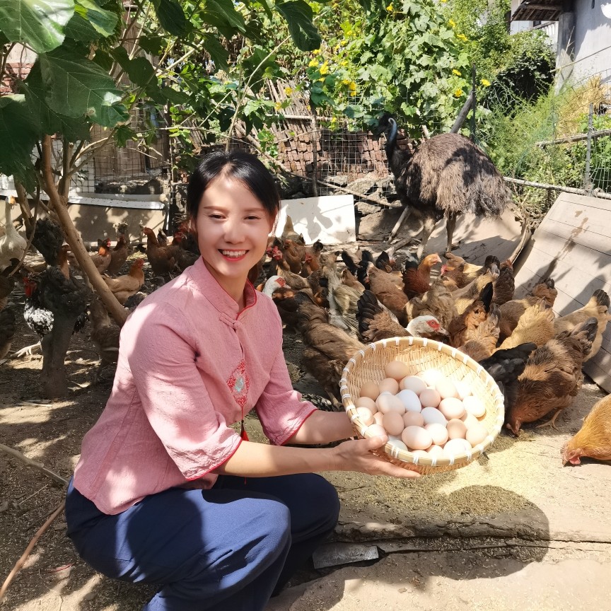 【村花小平老翁农品】千岛湖正宗农村桑地散养新鲜土鸡蛋30枚