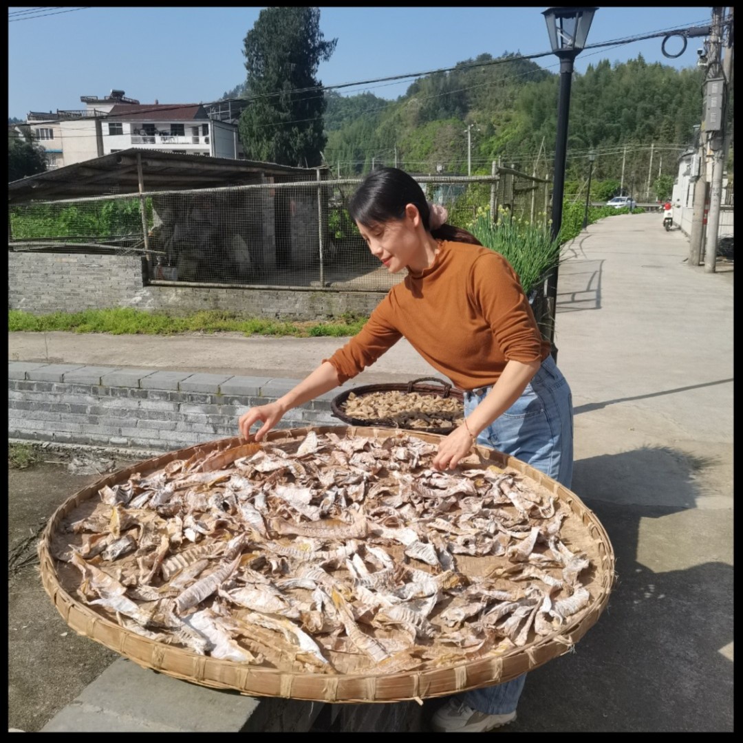 村花小平自制笋干  千岛湖农家自制日晒高山笋笋干500克
