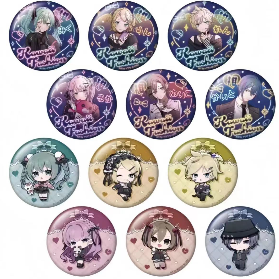 初音未来堂吉诃德联动吧唧徽章 盲盒代拆