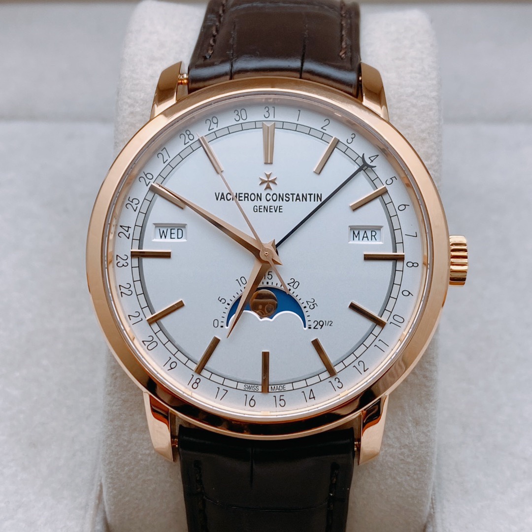 99新 Vacheron Constantin/江诗丹顿 41MM 4010T  自动 皮带