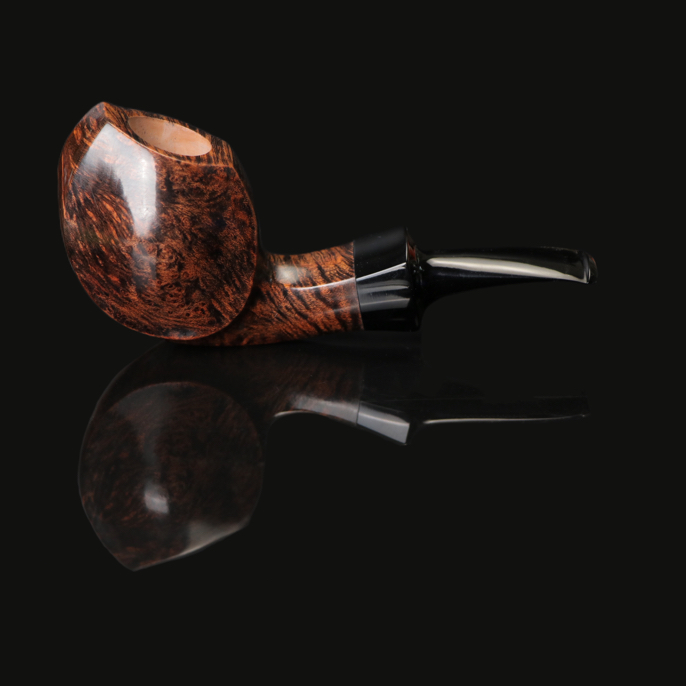 SAN LANG DOU FANG/三琅斗坊双面鼓河豚意大利进口石楠木手工烟斗