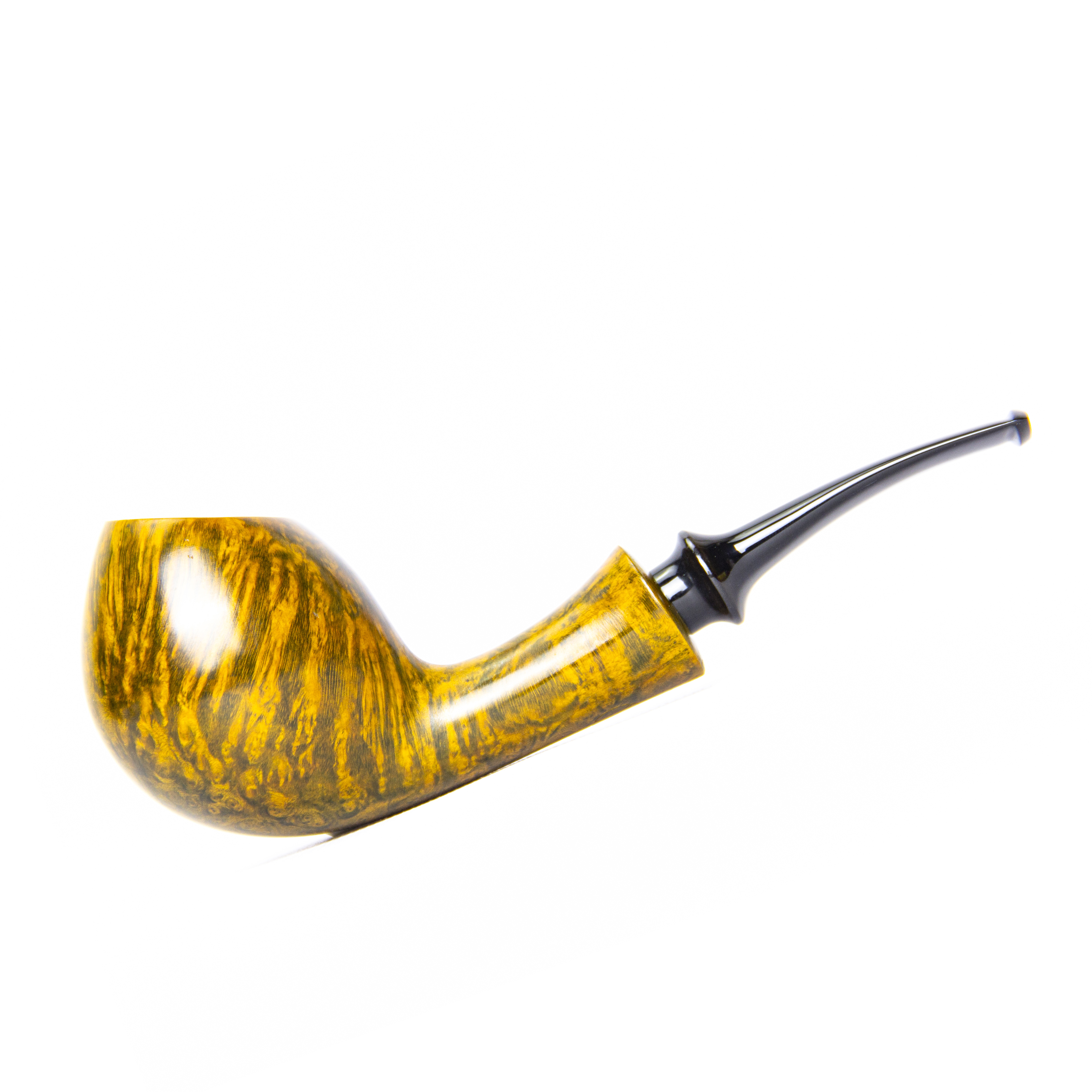 意大利石楠木手工烟斗河豚弯蛋西西里岛料子