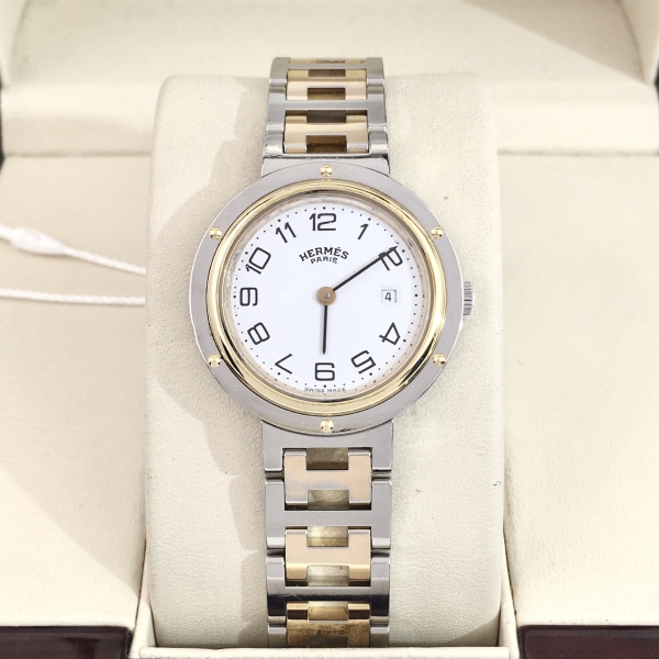 石英表/爱马仕/95新/表径30/S99240927146/241021PY0036