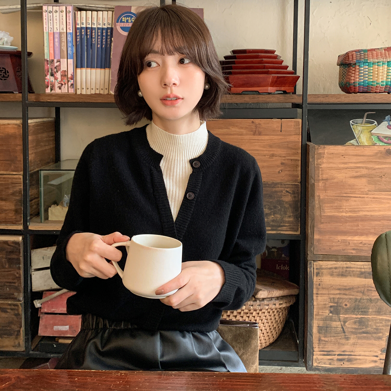 [现货]【优雅变奏】FS411S041假两件针织衫