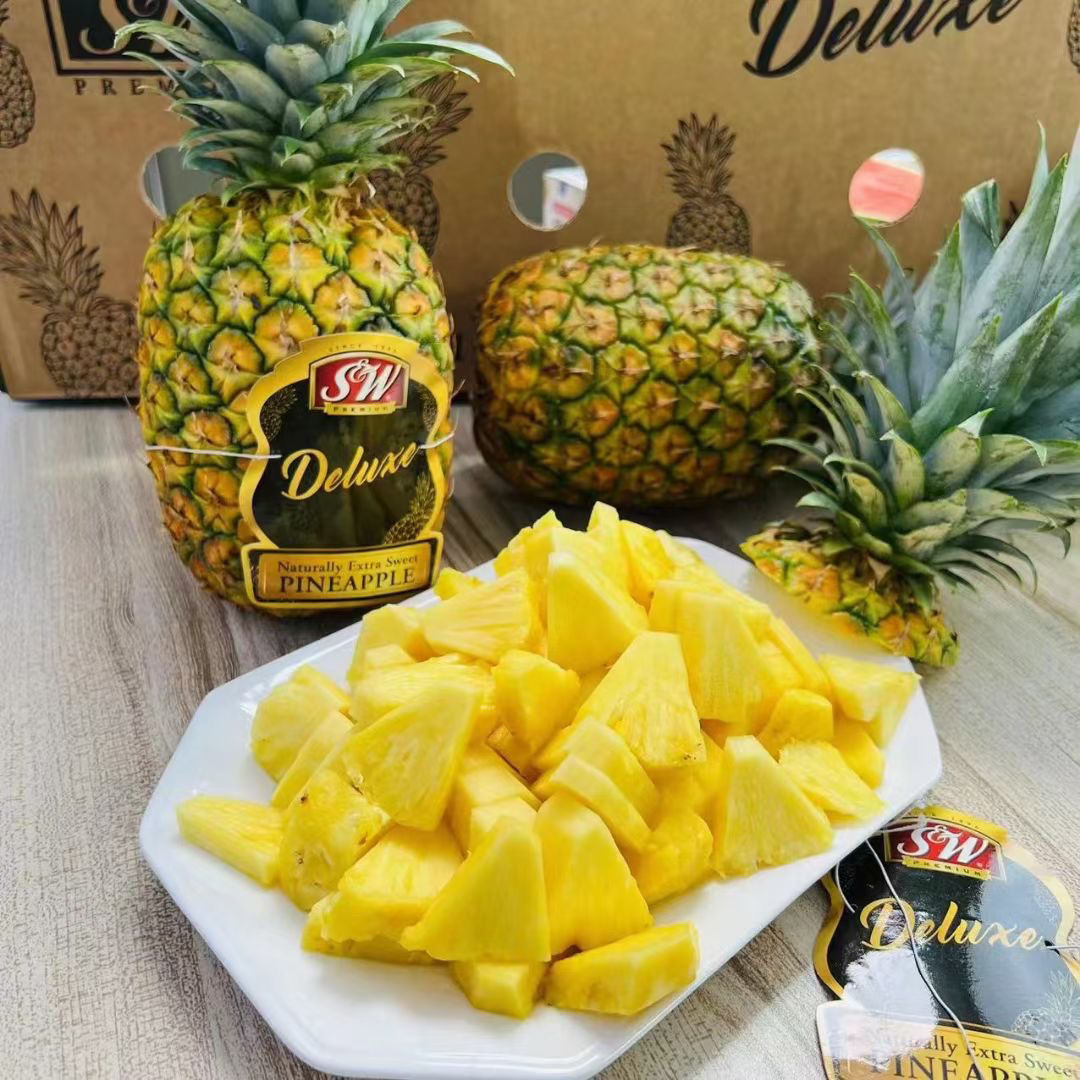 蜂蜜凤梨菠萝新鲜水果纯甜孕妇当季热卖胜金钻好吃