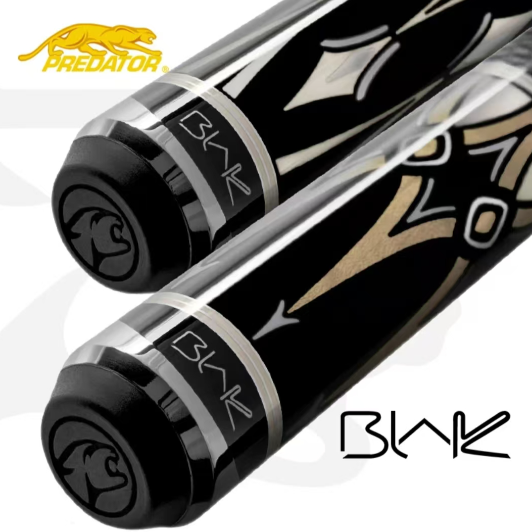 PREDATOR美洲豹BLAK4梅林同款台球杆黑科技八球美式九球杆 大头杆