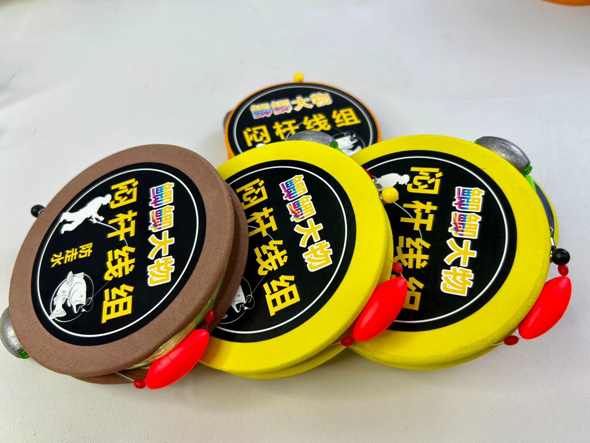 （拍2发三)新型防走水免调漂闷竿线组青草鲤急溪流跑主线成品线组