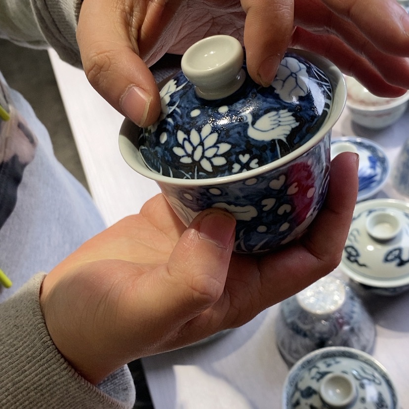 【闪购商品】瓷盖碗