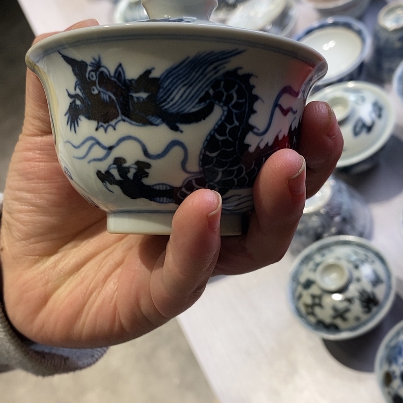 【闪购商品】瓷盖碗