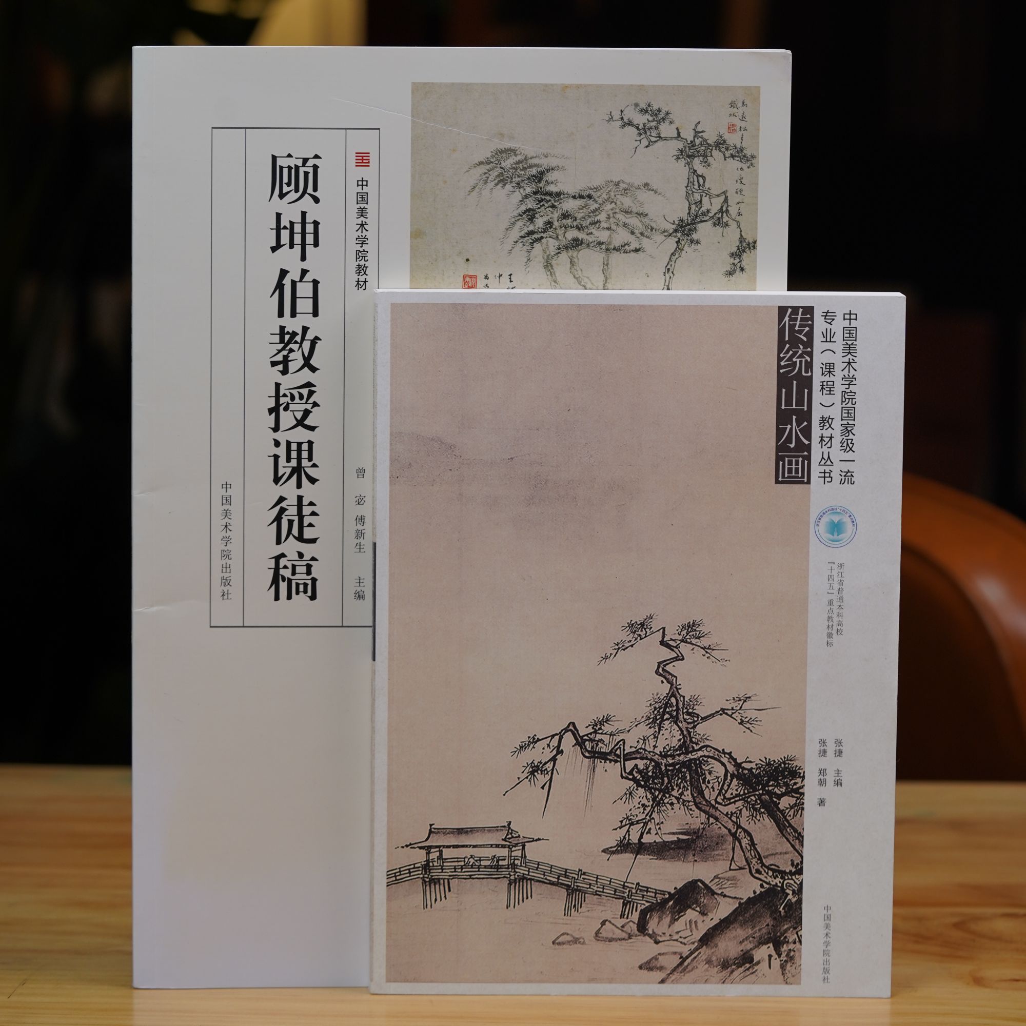 《山水画套装》书籍顾坤伯教授课徒稿传统山水画临墓名师教案教材