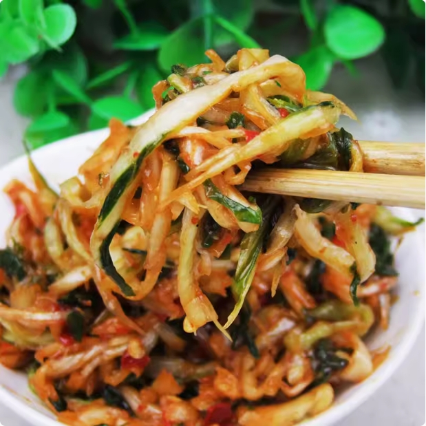 濡家味安徽特产荻港香菜下饭菜五香菜传统手工美食下饭小菜500g