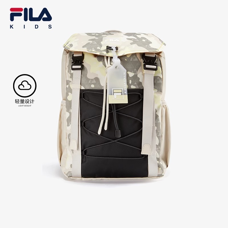 【斐乐儿童】春新款男童双肩书包时尚户外旅行包运动休闲K18B423102