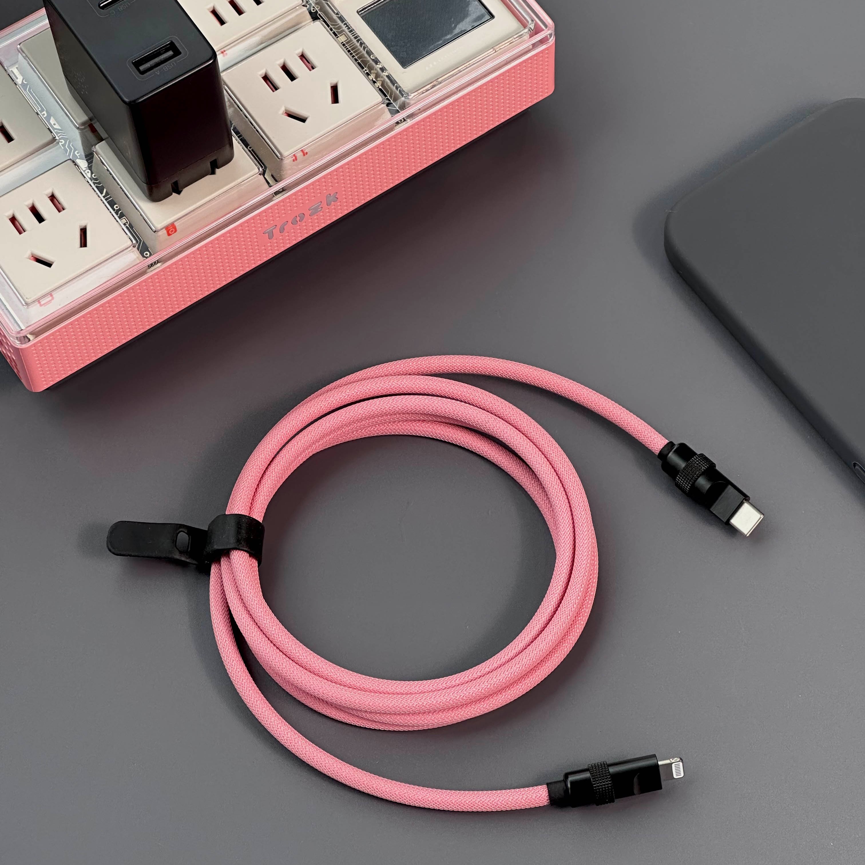 unknown error编织充电线适用于苹果手机iphone15 ipad等充电快充