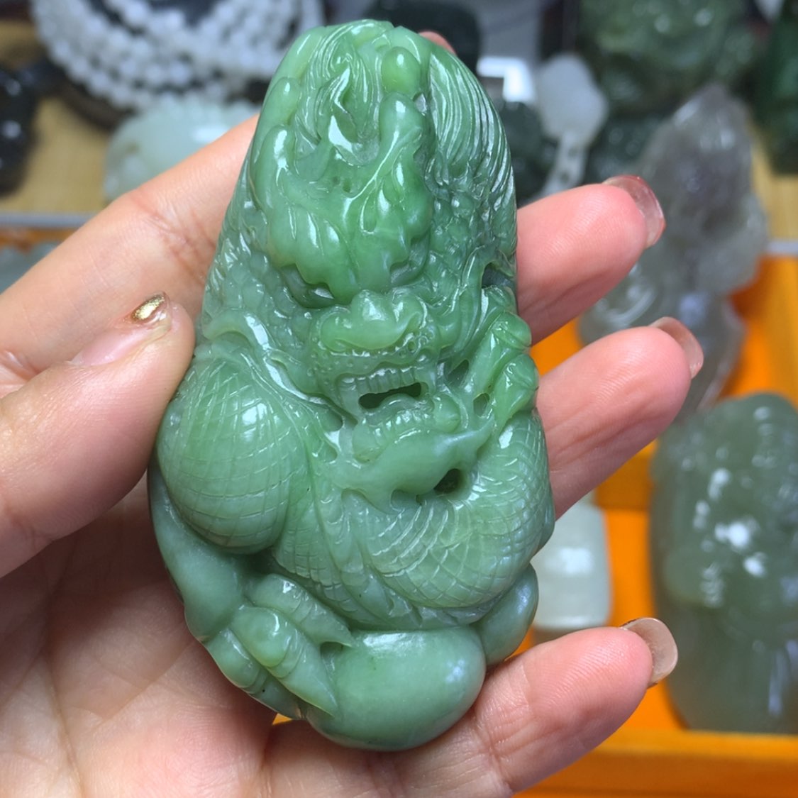 【闪购商品】和田玉把件未镶嵌孤***子