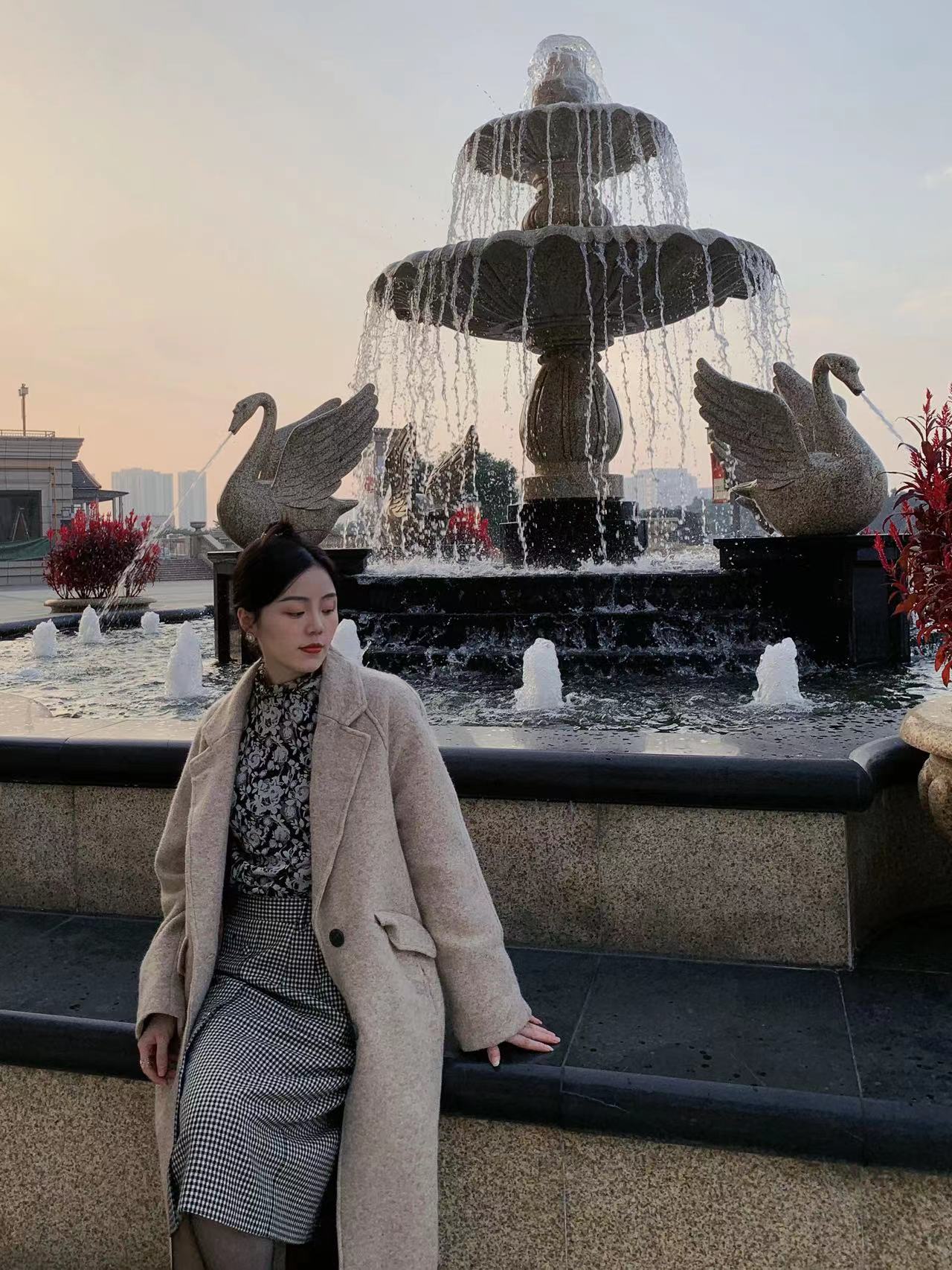 花街古着孤品vintage大衣