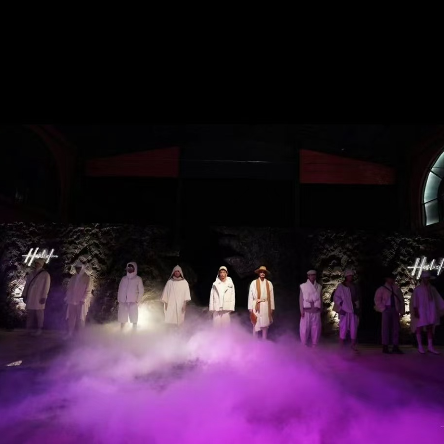 HERBEL/黑白早秋穿搭男装男呢大衣秋冬外套时尚绵羊毛呢大衣