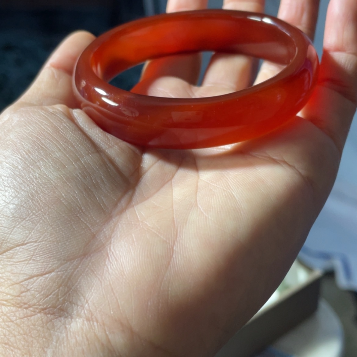 【闪购商品】玛瑙手镯未镶嵌冰红多样发货