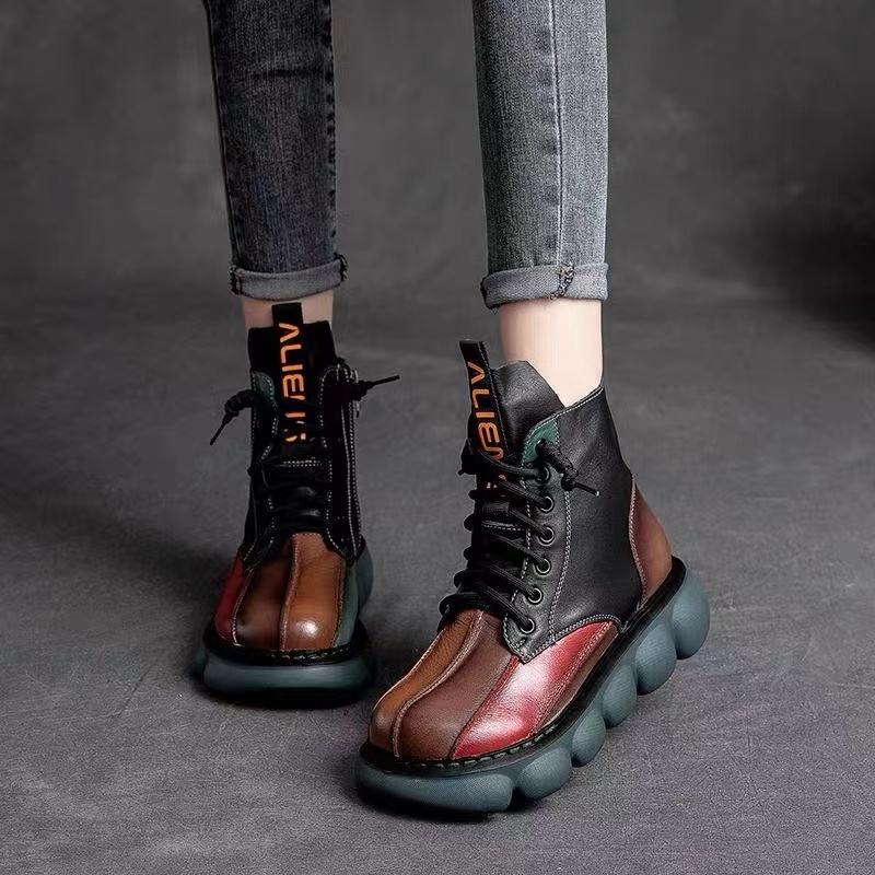 彩虹高帮鞋 22358