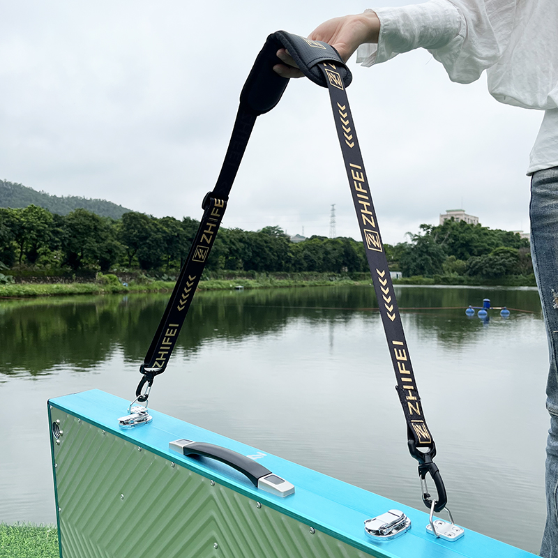 智飞钓台肩带耐用尼龙织物肩带肩垫加长伸缩钓台肩带