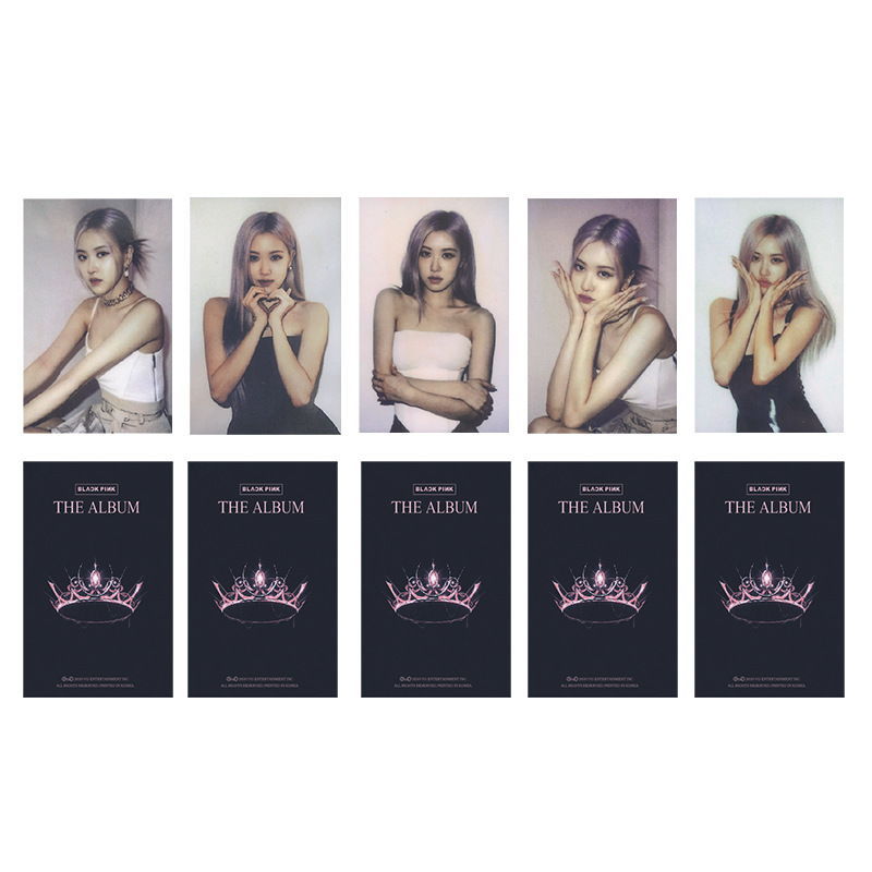 blackpink专辑小卡片blackpink特典卡小卡片正规一辑卡片官方同款