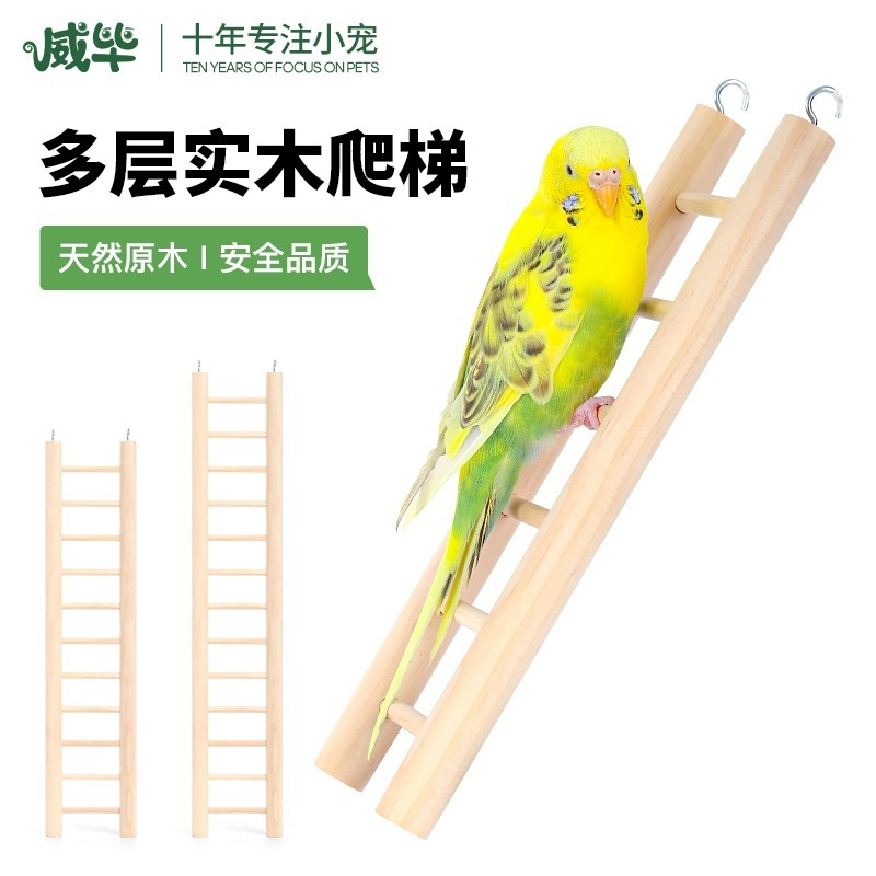 鹦鹉爬梯云梯梯子鸟用牡丹虎皮玄凤鸟笼玩具用品鸟儿攀爬楼梯