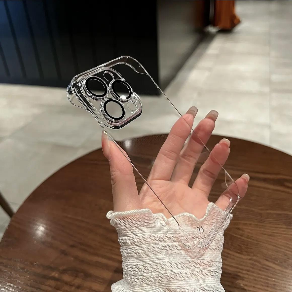 适用iPhone16苹果15透明14plus新款13手机壳12mini保护套11promax