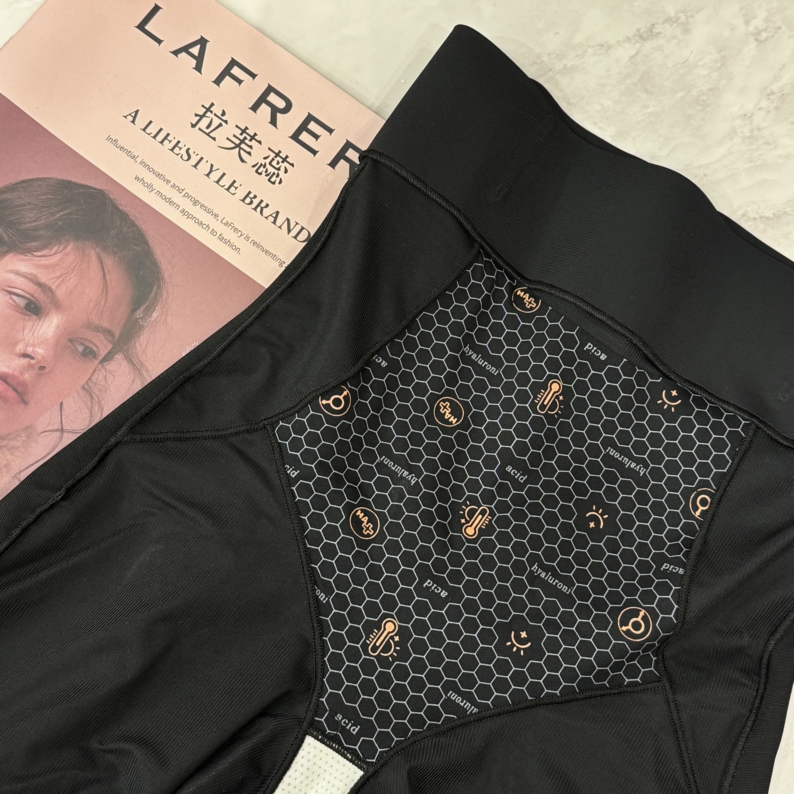 【方圆服饰】高腰透气收腹打底裤