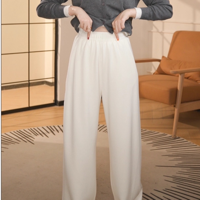 【梨形天菜】弯刀裤2025秋冬新品加厚百搭直筒裤