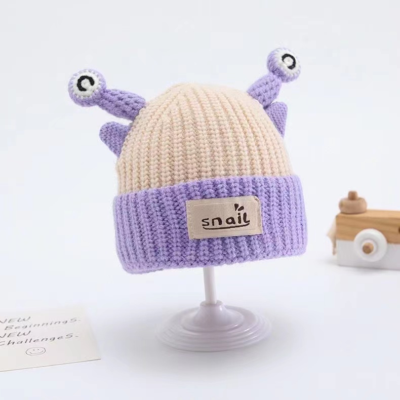 儿童冬季触角帽子