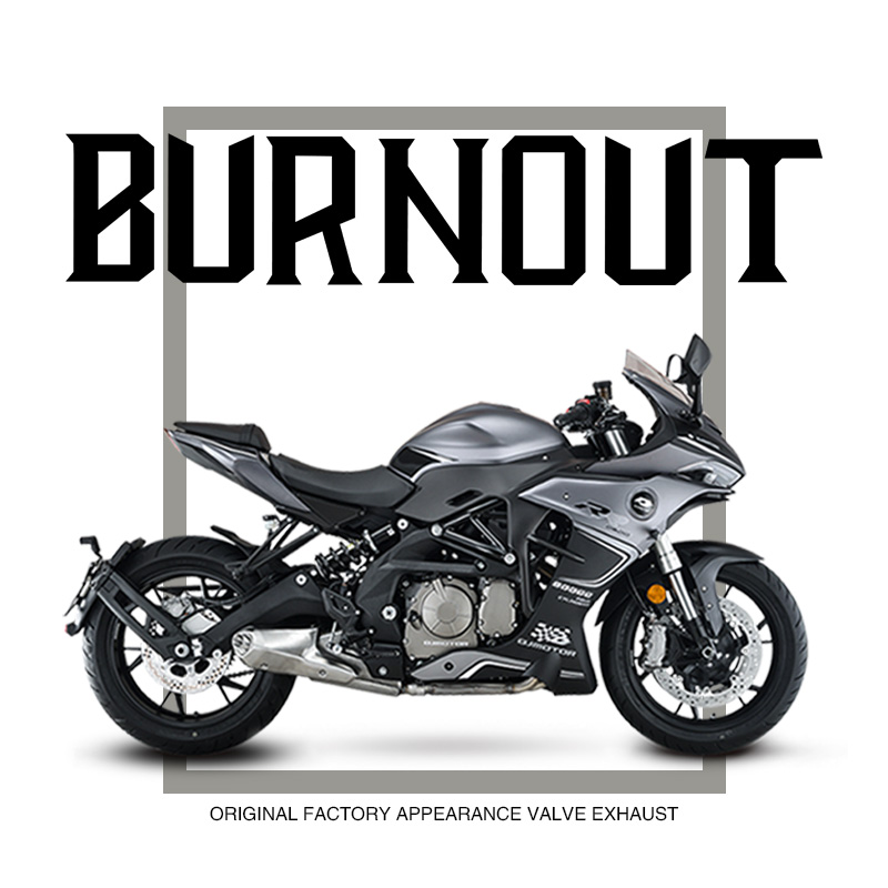 适用于QJMOTO追600赛600原厂外观电子阀门排气管定制精选无损