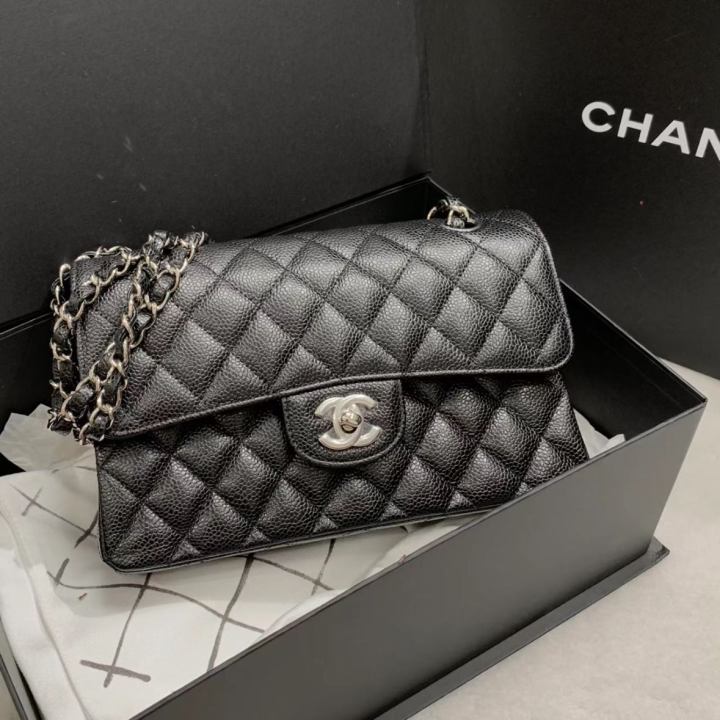 全新未使用 Chanel/香奈儿  牛奢网/芯片小号cf包
