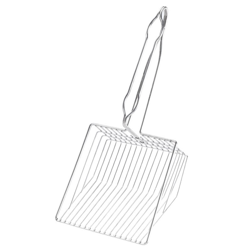 金属猫砂铲子猫屎猫铲屎器不锈钢金属铁铲猫砂神器铲屎勺新疆包邮