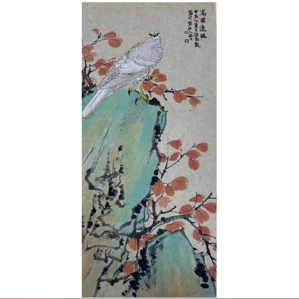 徐能凯老师手绘花鸟国画2平尺（默认不托底）略有不同