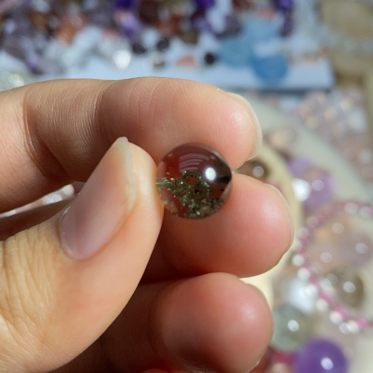 【闪购商品】水晶珠宝半成品未镶嵌谷****?