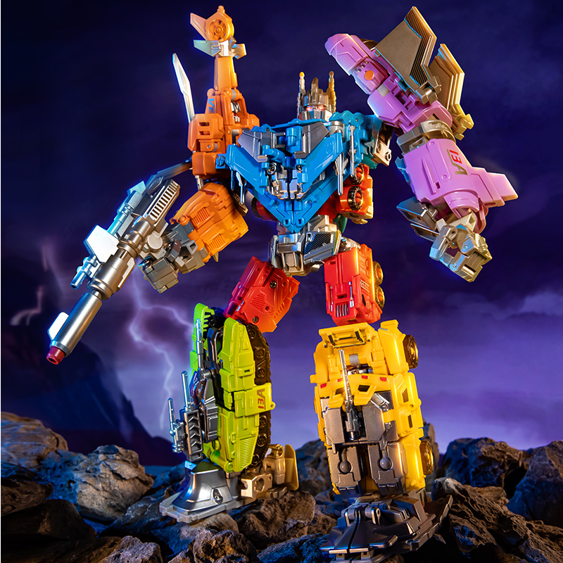 儿童变形汽车玩具金刚合金大力神正版合体机器人擎天之柱手办男孩