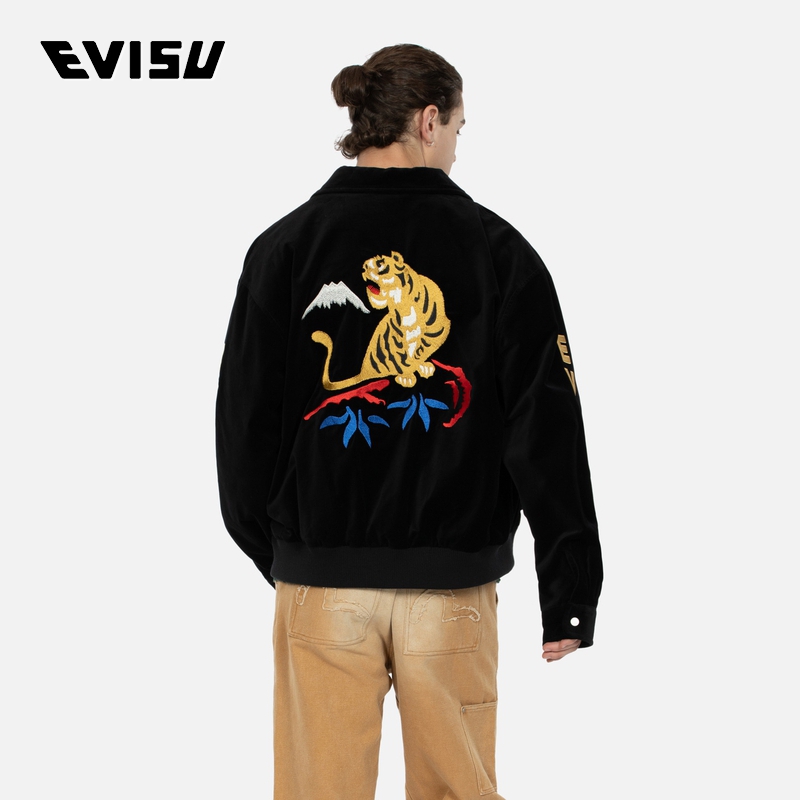 EVISU秋季Capsule Zero复古飞行外套2EAMAM4JK1136OSCT